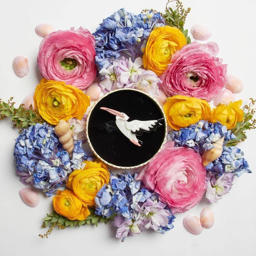 Erstwilder Legendary Long-Bill Brooch BH6628-8070