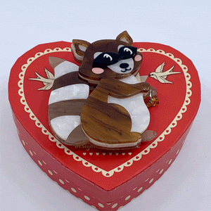 Erstwilder Love Bandit Brooch BH6986-9080
