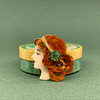 Erstwilder Mademoiselle Bernhardt Brooch BH7023-6281