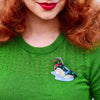 Erstwilder Mallard Ballard Brooch BH7088-3240