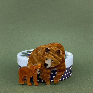 Erstwilder Mama Bear Brooch BH7106-9291