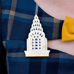 Erstwilder Manhattan Monument Brooch BH6888-8030