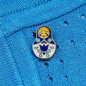 Erstwilder Matryoshka Memories Large Enamel Pin EP0021-3080