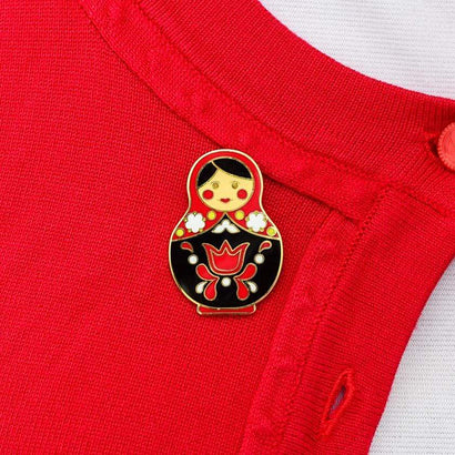 Erstwilder Matryoshka Memories Large Enamel Pin EP0021-1070