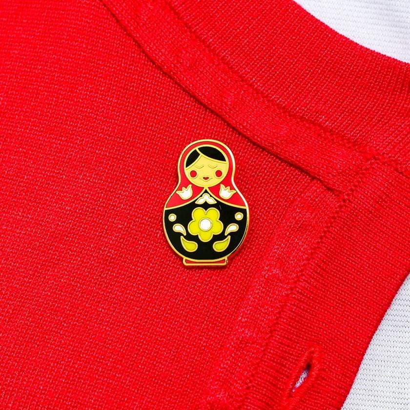 Erstwilder Matryoshka Memories Medium Enamel Pin EP0022-1070