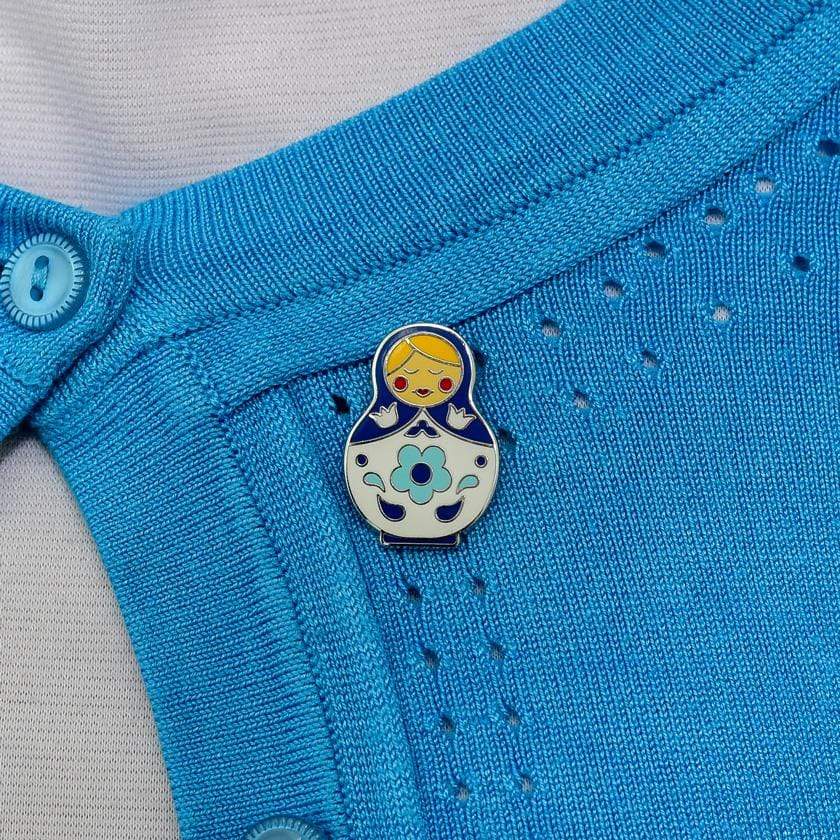 Erstwilder Matryoshka Memories Small Enamel Pin EP0023-3080