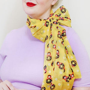 Erstwilder Matryoshka Memories Neck Large Neck Scarf SC1011-6010