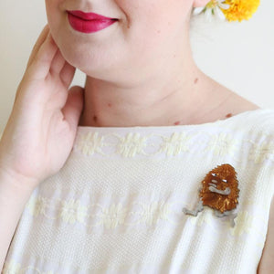 Erstwilder Banksia Man Brooch BH6828-9000