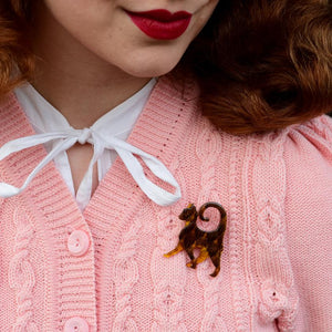 Erstwilder On the Prowl Mini Brooch MN0001-7065