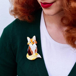 Erstwilder Mini Mulder Brooch BH7100-6391