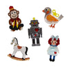 Toy Minis Brooch Set - 5 Pack