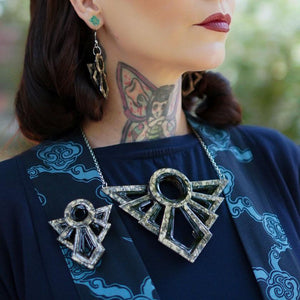 Erstwilder Modernist Motif Necklace N6882-9270