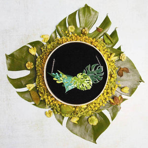 Erstwilder Fronds of Fancy Necklace (Large) N6813-4000