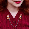 Multiple Mulders Cardigan Clips