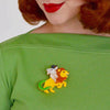 Lycia Chimera Brooch