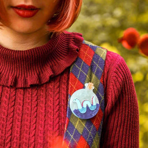 Erstwilder Tess of Loch Ness Brooch BH6768-3132