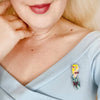 Sea Maiden Jane Mini Brooch