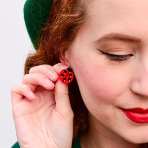 Erstwilder Our Lady's Bird Earrings E6979-1070