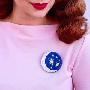 Erstwilder Our Lovely Luna Brooch BH7056-3180