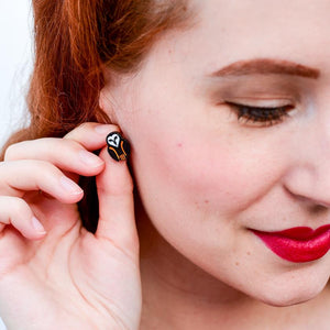 Erstwilder Owl Ornamental Earrings E7030-7065