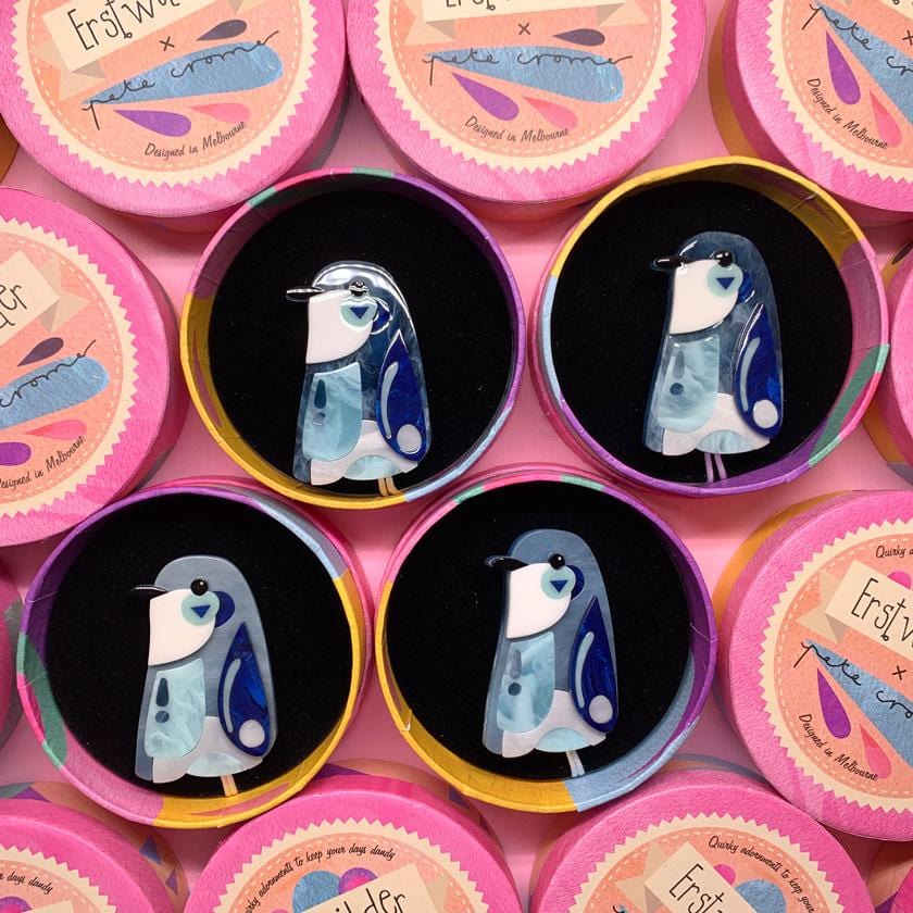 Penguin brooch clearance