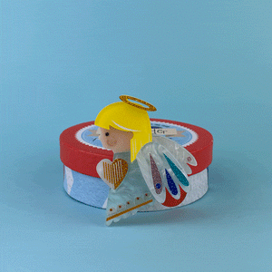 Erstwilder Little Angel Brooch BH7160-0100