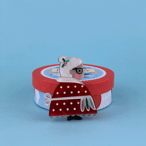 Erstwilder Mrs. Clause Brooch BH7154-1080