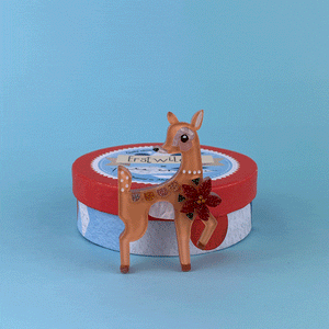 Erstwilder On Dasher! Brooch BH7161-9200