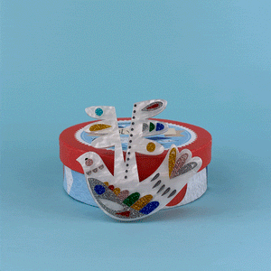 Erstwilder Peaceful Flight Brooch BH7159-8001