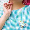 Peaceful Flight Brooch