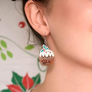 Erstwilder Plum Puddie Earrings E7158-9181