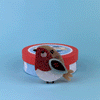 Red Robbin  Brooch