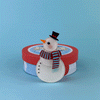 Snuggy Snowman Brooch