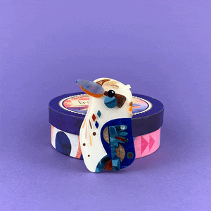 Erstwilder The Kempt Kookaburra Brooch BH7139-8030