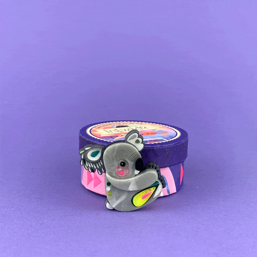 Erstwilder The Kuddly Koala Mini Brooch BH7147-7100
