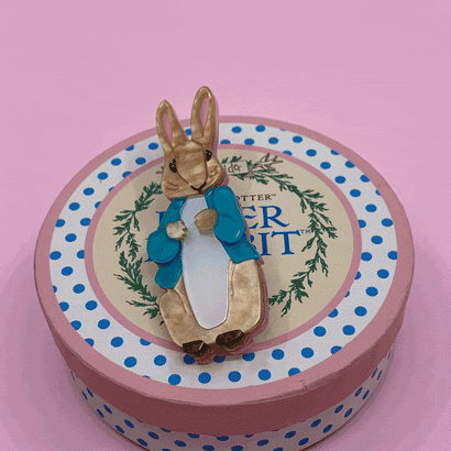 Erstwilder Peter Rabbit Brooch BH6780-9230