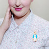 Peter Rabbit Brooch