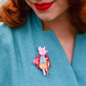 Erstwilder Pigling Bland Brooch BH6788-2010