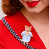 Tom Kitten Brooch