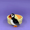 Piccolo Puffin Brooch