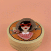 Picnic Portrait Brooch