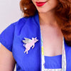 Pigs Can Fly Brooch