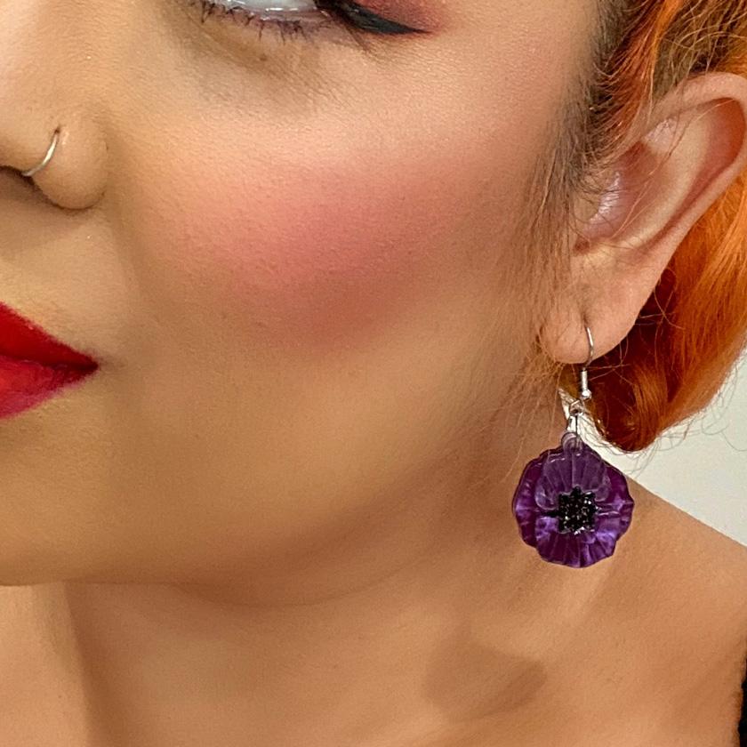Poppy on sale drop earrings