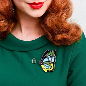 Erstwilder Prettiest Papillion Brooch BH6974-3260