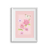 Prim & Proper Flowers Illustration Art Print