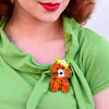 Puppy Love Brooch