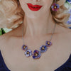 Purple Prose Necklace