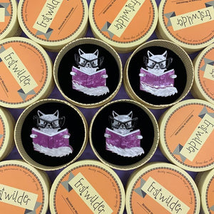 Erstwilder Puss in Books Brooch BH6097-8220