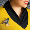 Erstwilder Raven Mad Brooch BH6910-7061