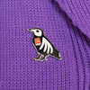RIP Raven Enamel Pin